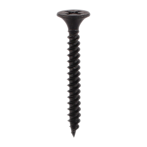 TIMCO Drywall Screws - Fine Thread - PH - Bugle - Black - 4.8 x 90