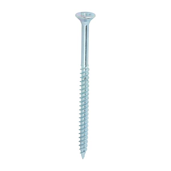 TIMCO Twin-Threaded Woodscrews - PZ - Double Countersunk - Zinc - 10 x 3
