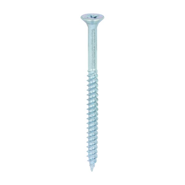 TIMCO Twin-Threaded Woodscrews - PZ - Double Countersunk - Zinc - 12 x 3