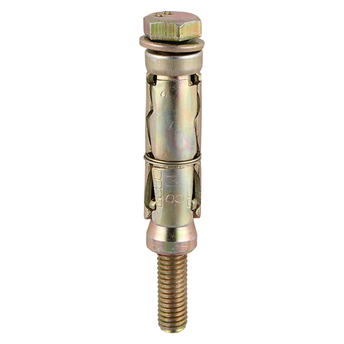 TIMCO Shield Anchor Loose Bolts - Yellow - M6:10L (M6 x 50)