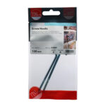 TIMCO Screw Hooks - Zinc - 100mm