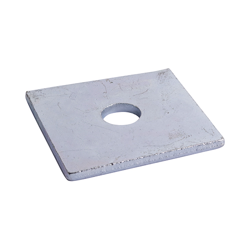 TIMCO Square Plate Washers - Zinc - M12 x 50 x 50 x 3