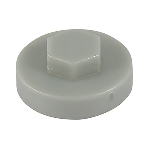 TIMCO Hex Head Cover Caps - White - 16mm