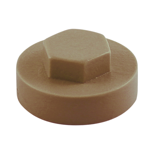 TIMCO Hex Head Cover Caps - Merlin Grey - 19mm