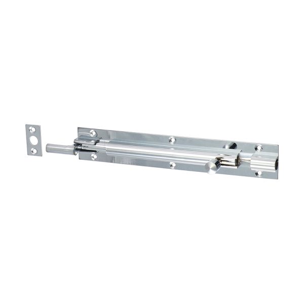 TIMCO Necked Barrel Bolt - Polished Chrome - 150 x 25mm