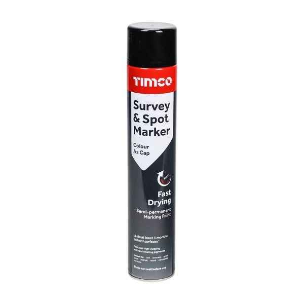 Survey & Spot Marker Black 750ml