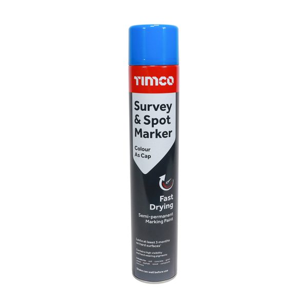 Survey & Spot Marker Blue 750ml