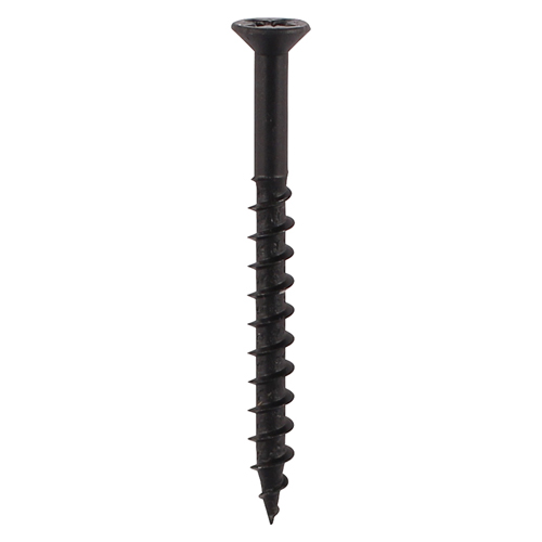 TIMCO Furniture Carcass Screws - PZ - Black - 4.0 x 33