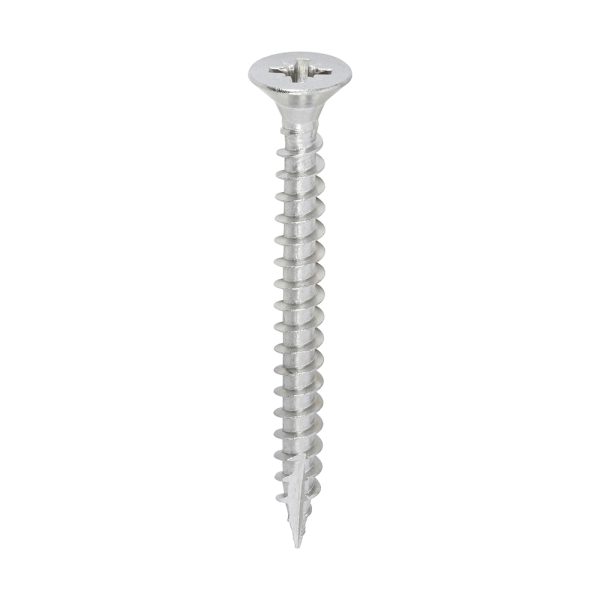 TIMCO Classic Multi-Purpose Screws - PZ - Double Countersunk - A2 Stainless Steel - 5.0 x 50