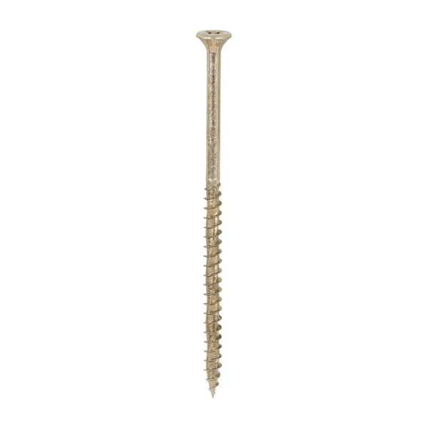 TIMCO Velocity Premium Multi-Use Screws - PZ - Double Countersunk - Yellow - 5.0 x 100