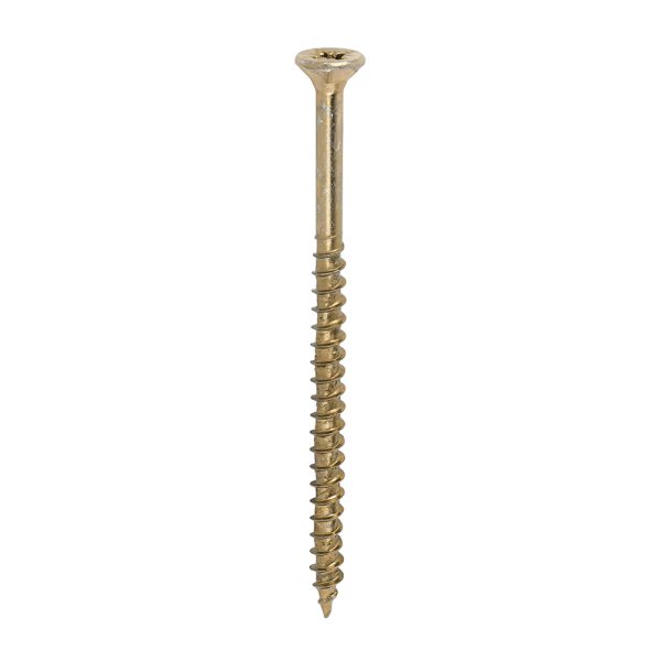 TIMCO Velocity Premium Multi-Use Screws - PZ - Double Countersunk - Yellow - 6.0 x 100