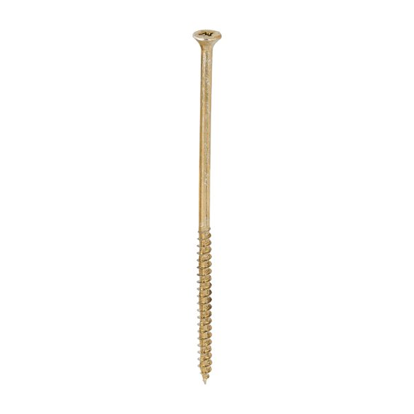 TIMCO Velocity Premium Multi-Use Screws - PZ - Double Countersunk - Yellow - 6.0 x 150