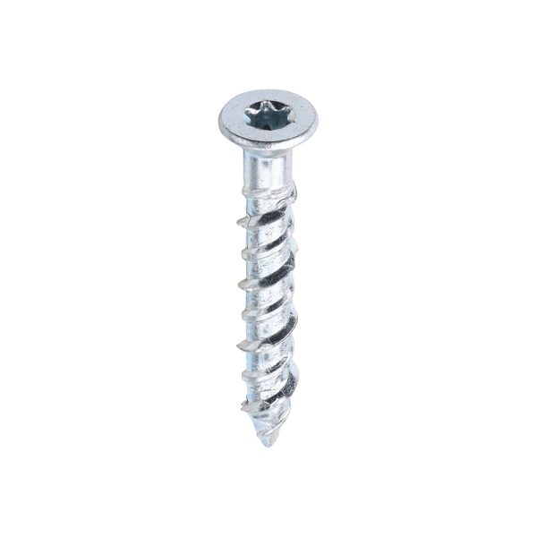 TIMCO Masonry Screws - TX - Countersunk - Zinc - 6.0 x 40