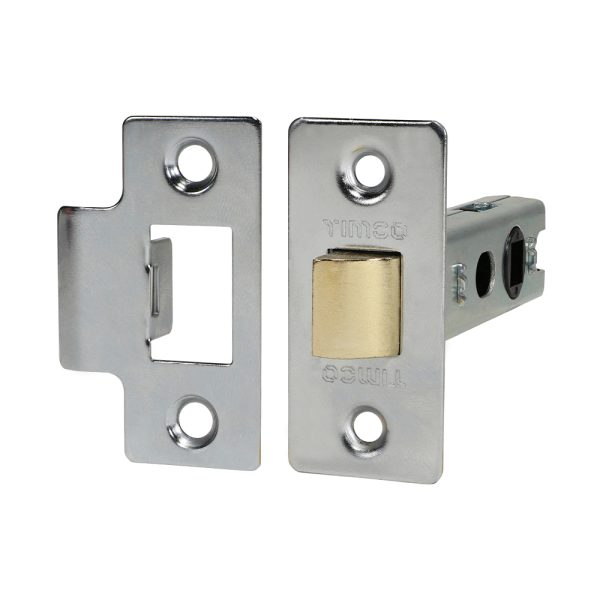 TIMCO Economy Tubular Latch - Nickel - 67 case / 45 backset