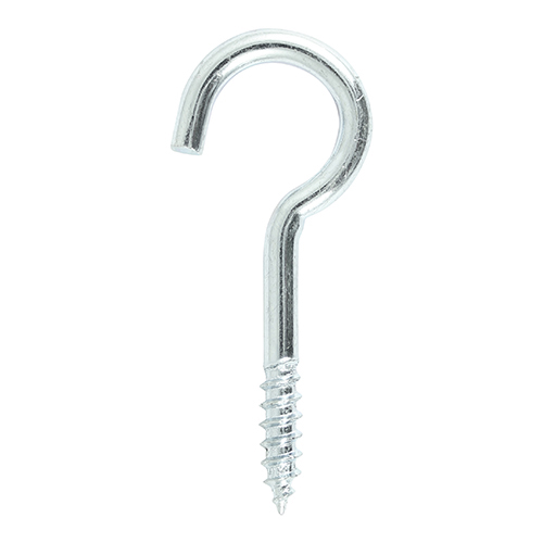 TIMCO Screw Hooks - Zinc - 80mm