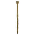 TIMCO Timber Frame Construction & Landscaping Screws - Hex - Exterior - Green Organic - 6.7 x 87