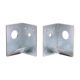 Galvanised Arris Rail Support Brackets