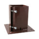 50mm Oxide Red Bolt Down Post Shoe