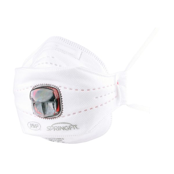 JSP Safety Products SpringFit™ FFP3 Fold Flat Mask with Typhoon Valve - FFP3
