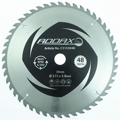 TIMCO Circular Saw Blade - Trimming/Crosscut - Medium/Fine - 260 x 30 x 60T