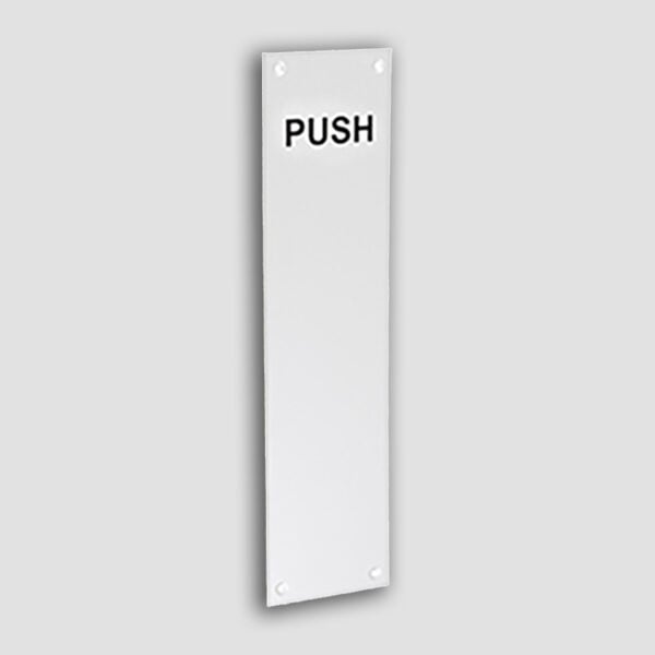 Door Finger Plate PUSH - SAA