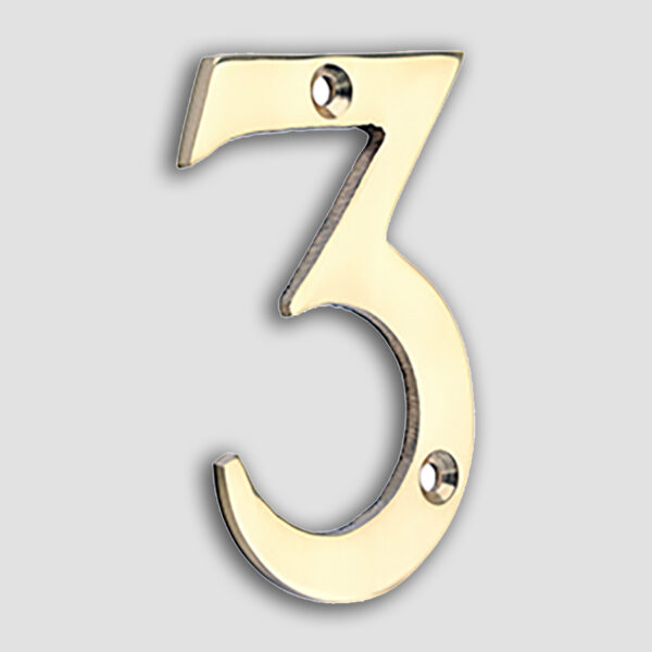 Door Numeral 3