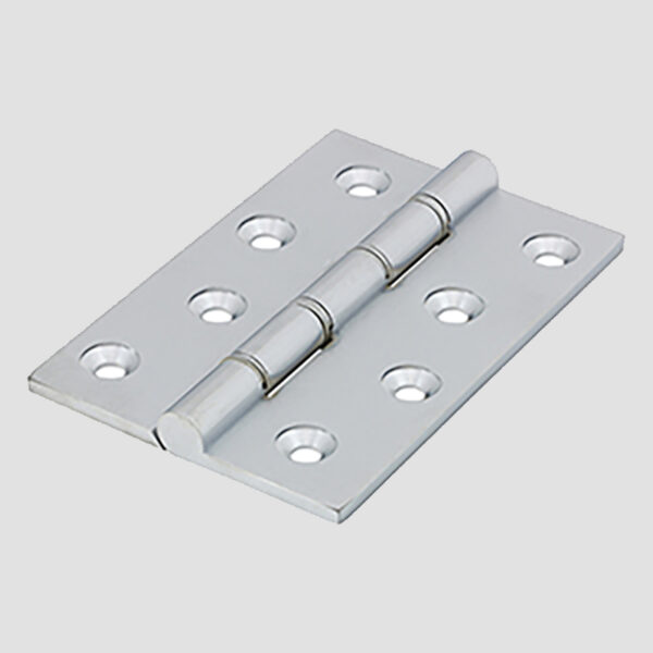 Double Stainless Steel Washered Hinges - Solid Brass