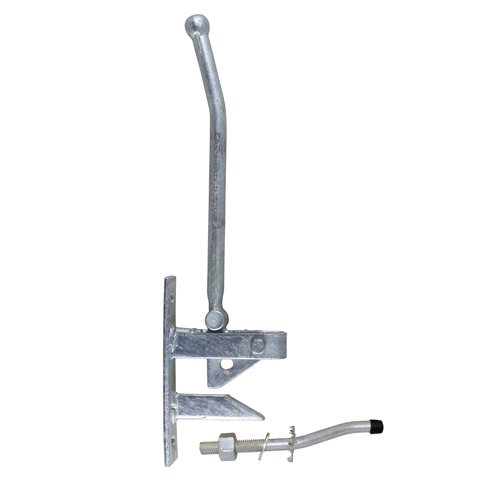 TIMCO Hunting Type Lift Gate Catch With Cranked Striker - Hot Dipped Galvanised - 425mm