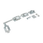 Heavy Locking Drop Down Bolt - Hot Dipped Galvanise 18"