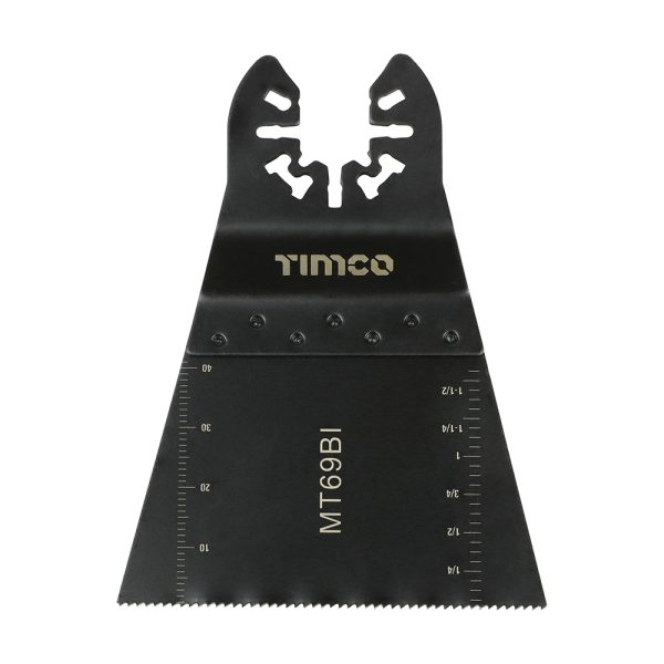 TIMCO Premium Multi-Tool Blade - Straight - For Wood/Metal - 69mm