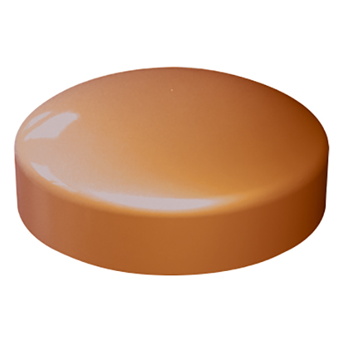 TIMCO Two Piece Screw Caps - Oak - To Fit 3.5 to 4.2 Screw