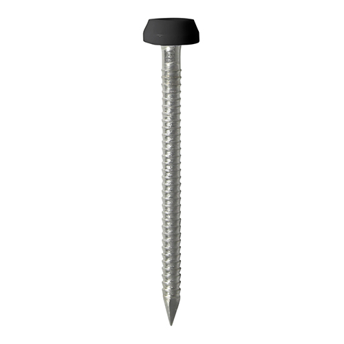 TIMCO Polymer Headed Pins - Stainless Steel - Black - 40mm