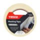 Timco 50m x 38mm Cream Masking Tape