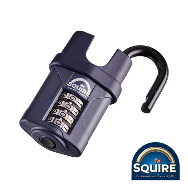 Squire Combination Padlock - Steel Closed Shackle - CP40CS - 40mm