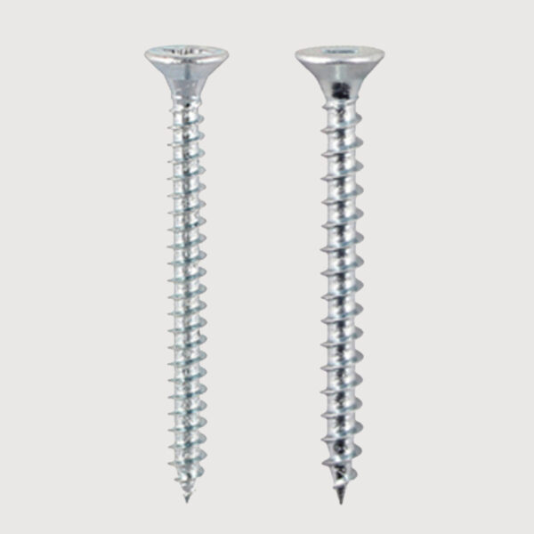 Solo Woodscrew - Zinc - Countersunk