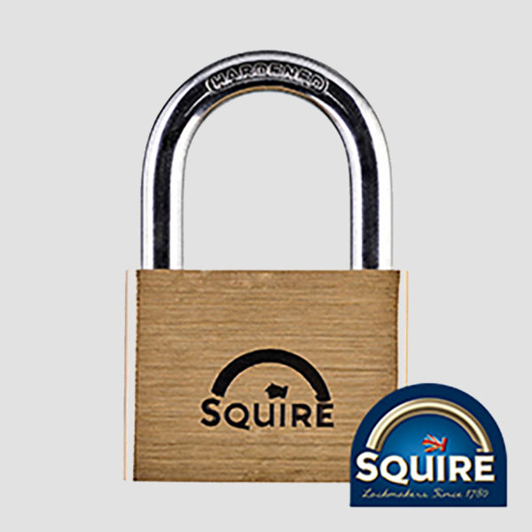 Squire 'Lion' Range - Solid Brass Padlocks
