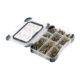 Timco 340 Piece Open Tray of Mixed Yellow Woodscrews