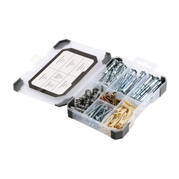 TIMCO Mixed Tray - Plasterboard Fixings - 102pcs