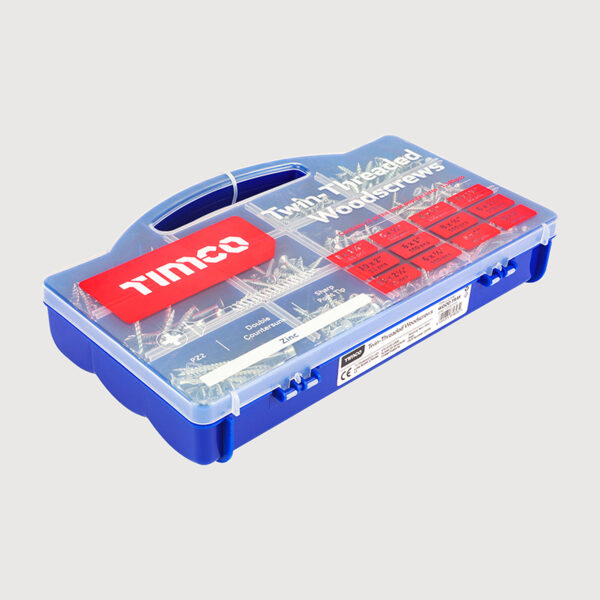 Twin-Thread Woodscrew - Mixed Tray