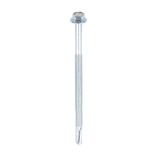 TIMCO Metal Construction Heavy Section Screws - Hex - Self-Drilling - Zinc - 5.5 x 100