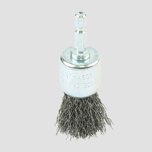 Crimped Steel Wire End Brush