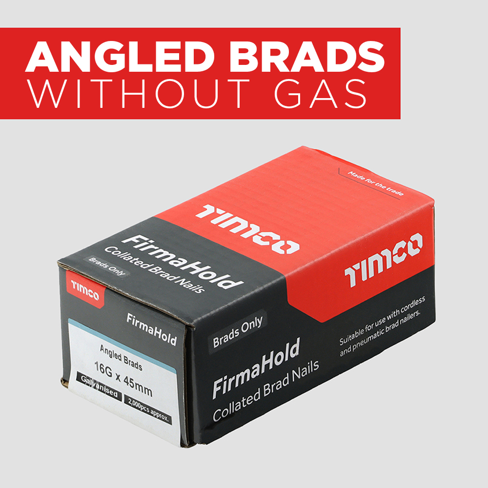 Angled Brads Without Gas