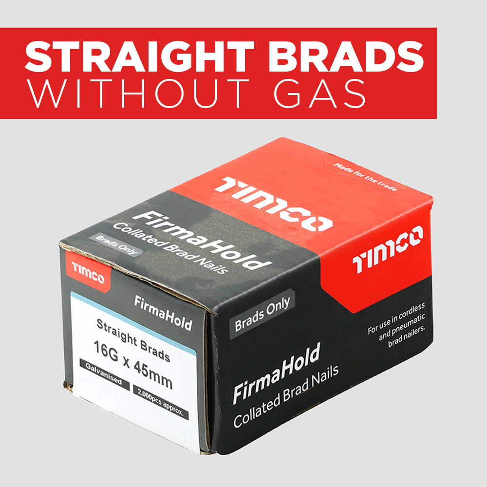 Straight Brads Without Gas