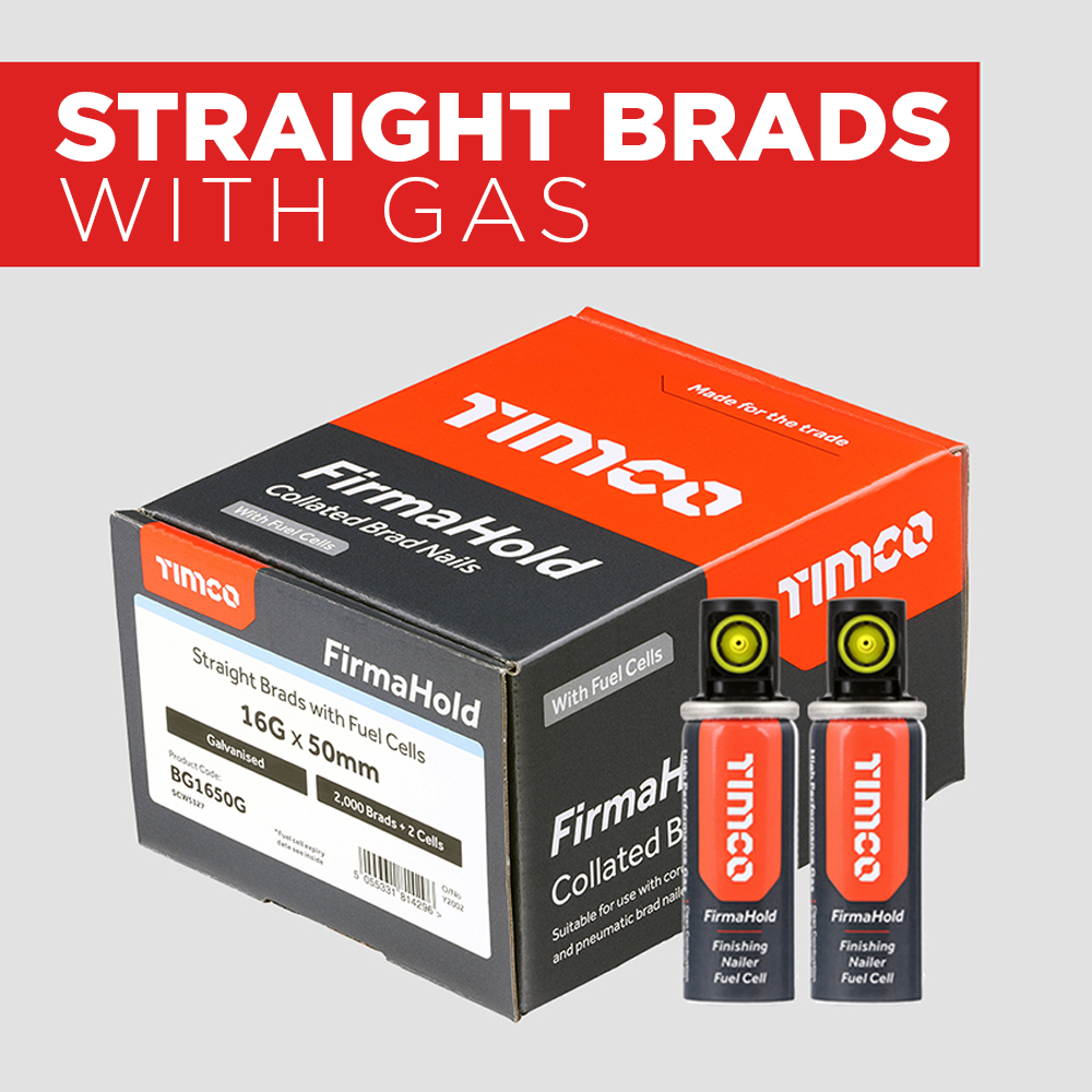 Straight Brads With Gas
