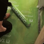 Taktec Hard Floor Protector laid