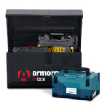 Armorgard OX1 van box open props