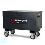Armorgard OX3 site box closed with castors