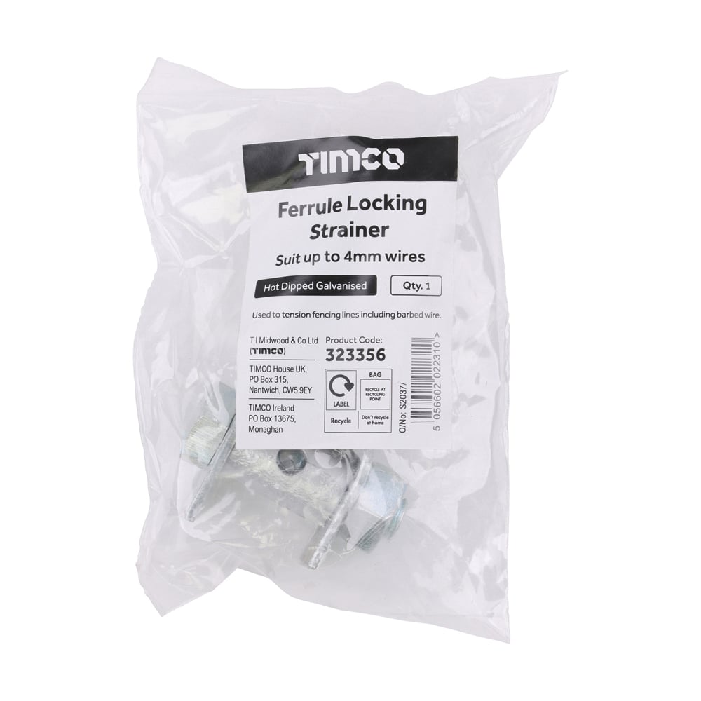 323356_w2 Timco Ferrule Locking Strainer in Bag