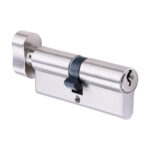 Timco Euro Profile Cylinder Thumbturn Satin Nickel 80