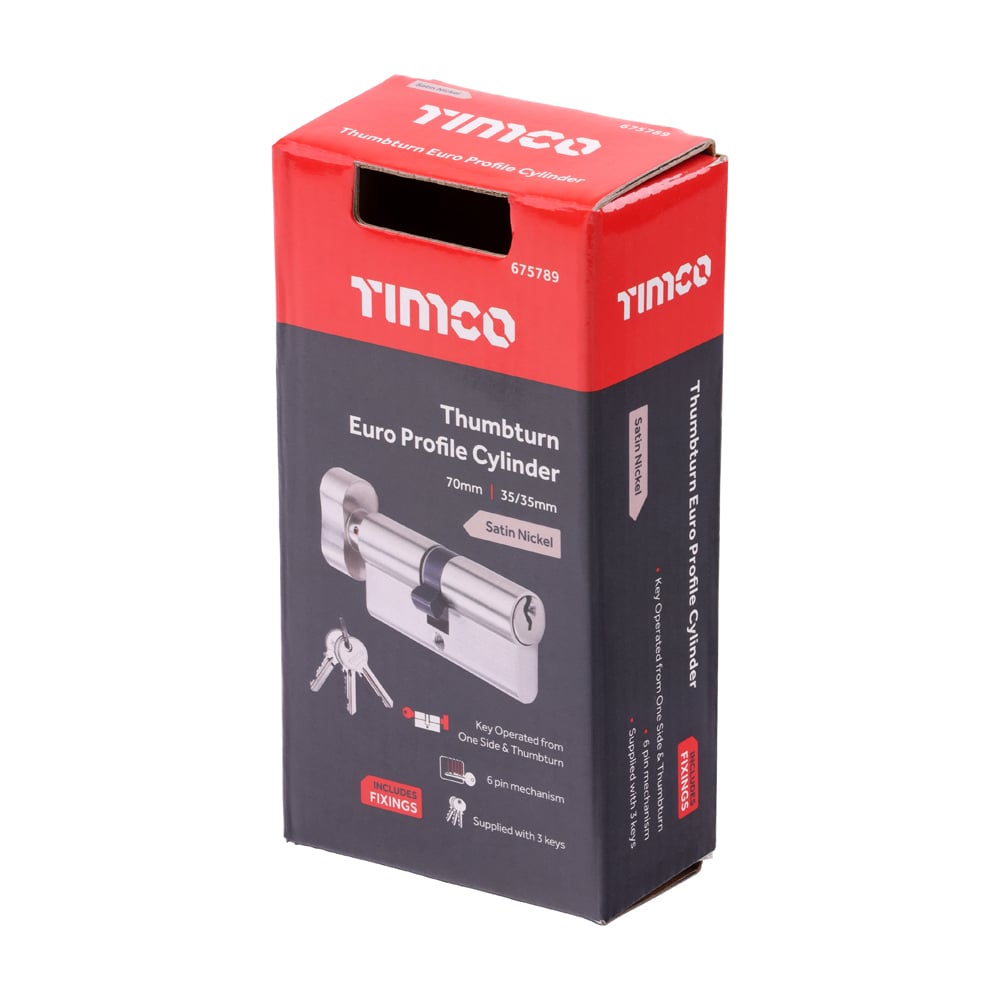675789_w2 Timco Euro Profile Cylinder Thumbturn Satin Nickel 70 in box